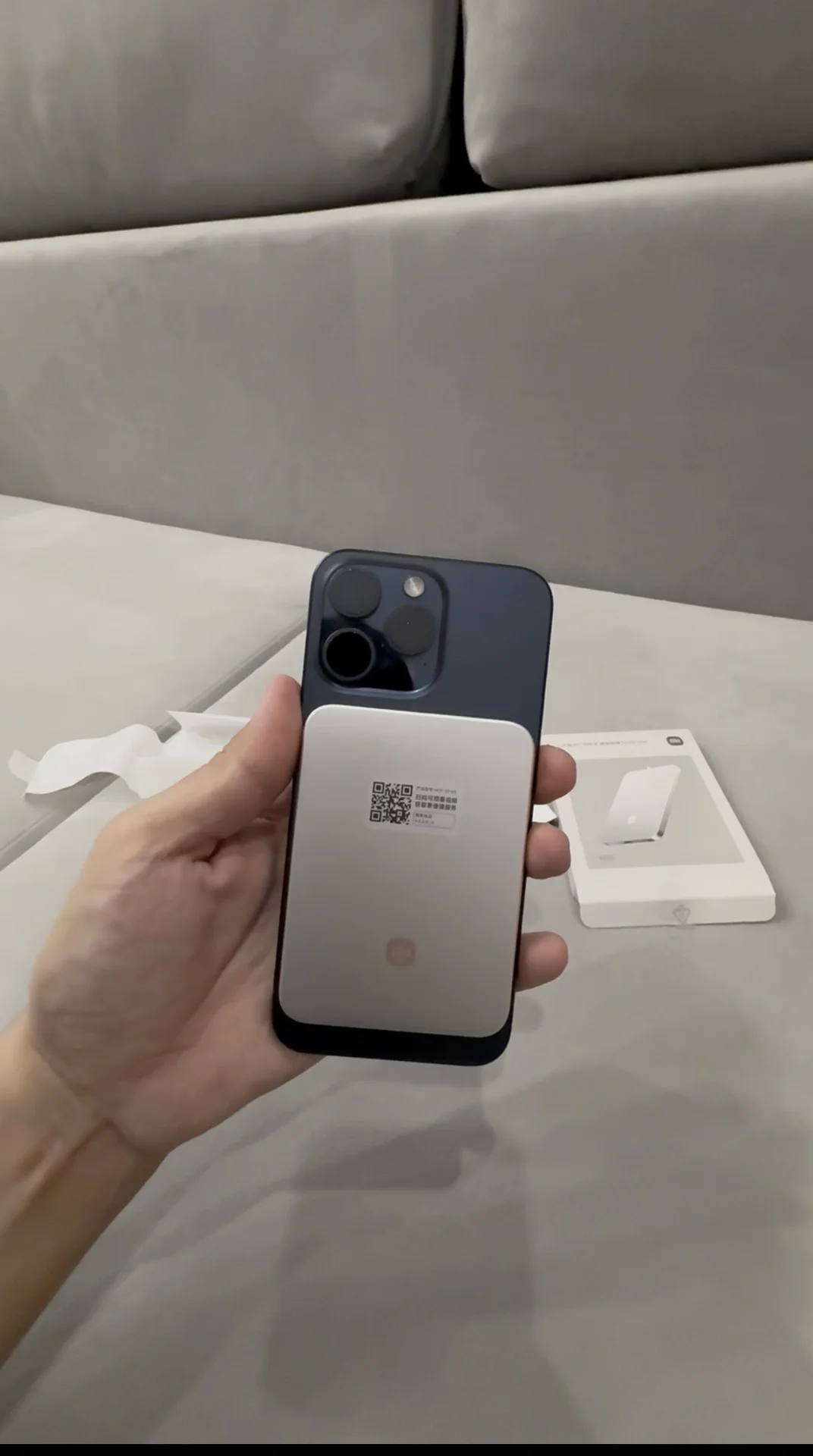 Xiaomi Powerbank Ultrathin MagSafe 500Mah - миниатюра 8