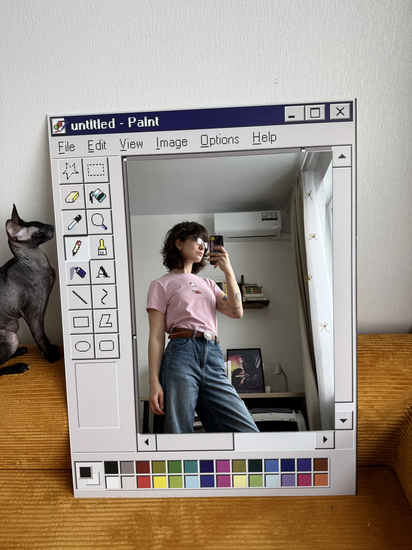 Зеркало в стиле paint / Pinterest - миниатюра 3