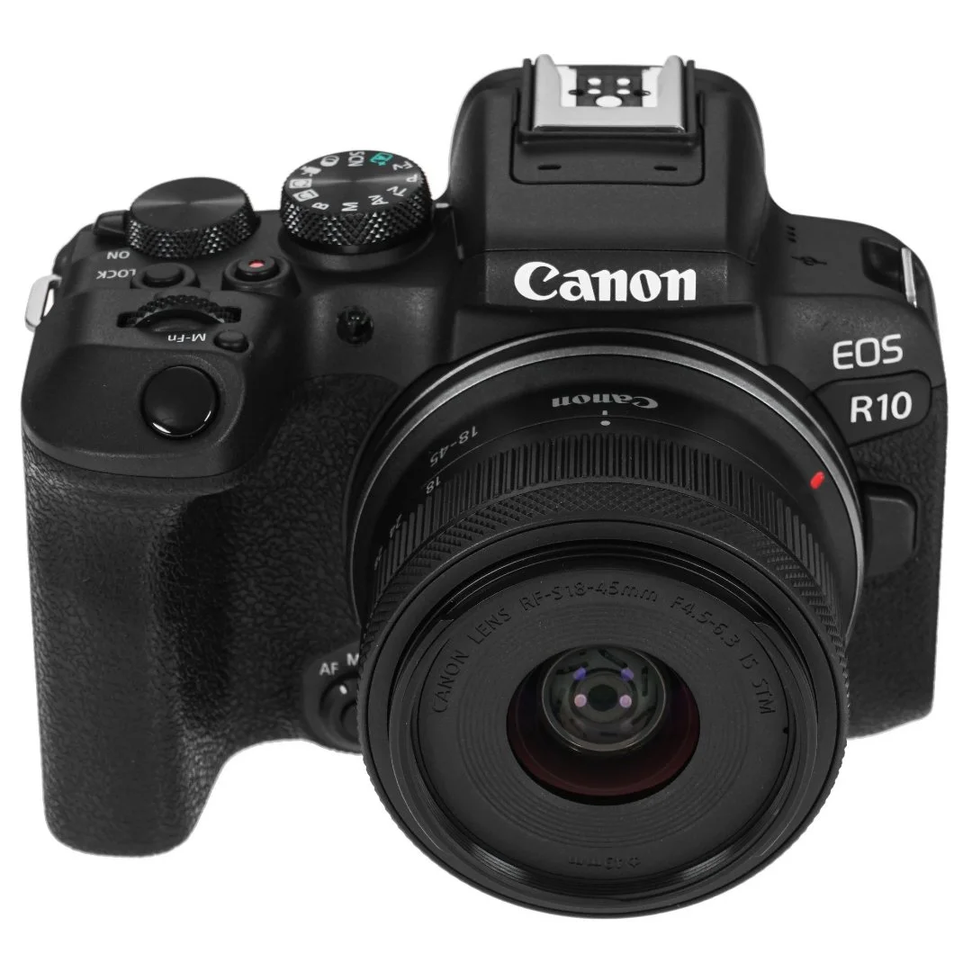Беззеркальный фотоаппарат Canon EOS R10 Kit 18-45 mm IS STM - миниатюра 2