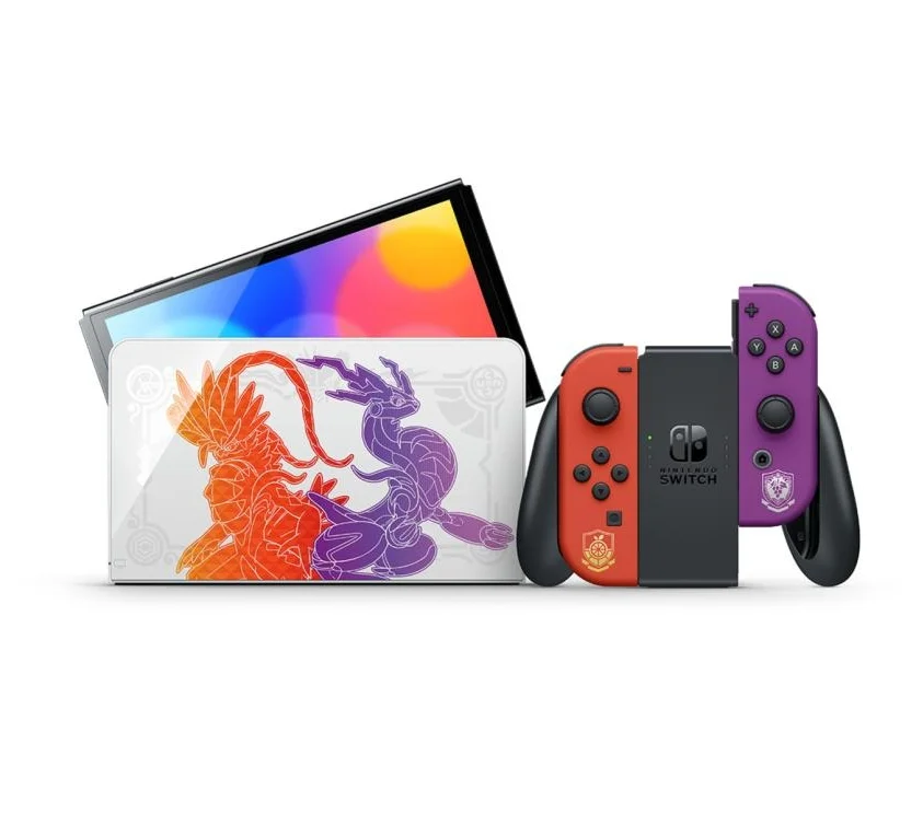 Игровая консоль Nintendo Switch (OLED-модель) Pokemon Scarlet & Violet Edition