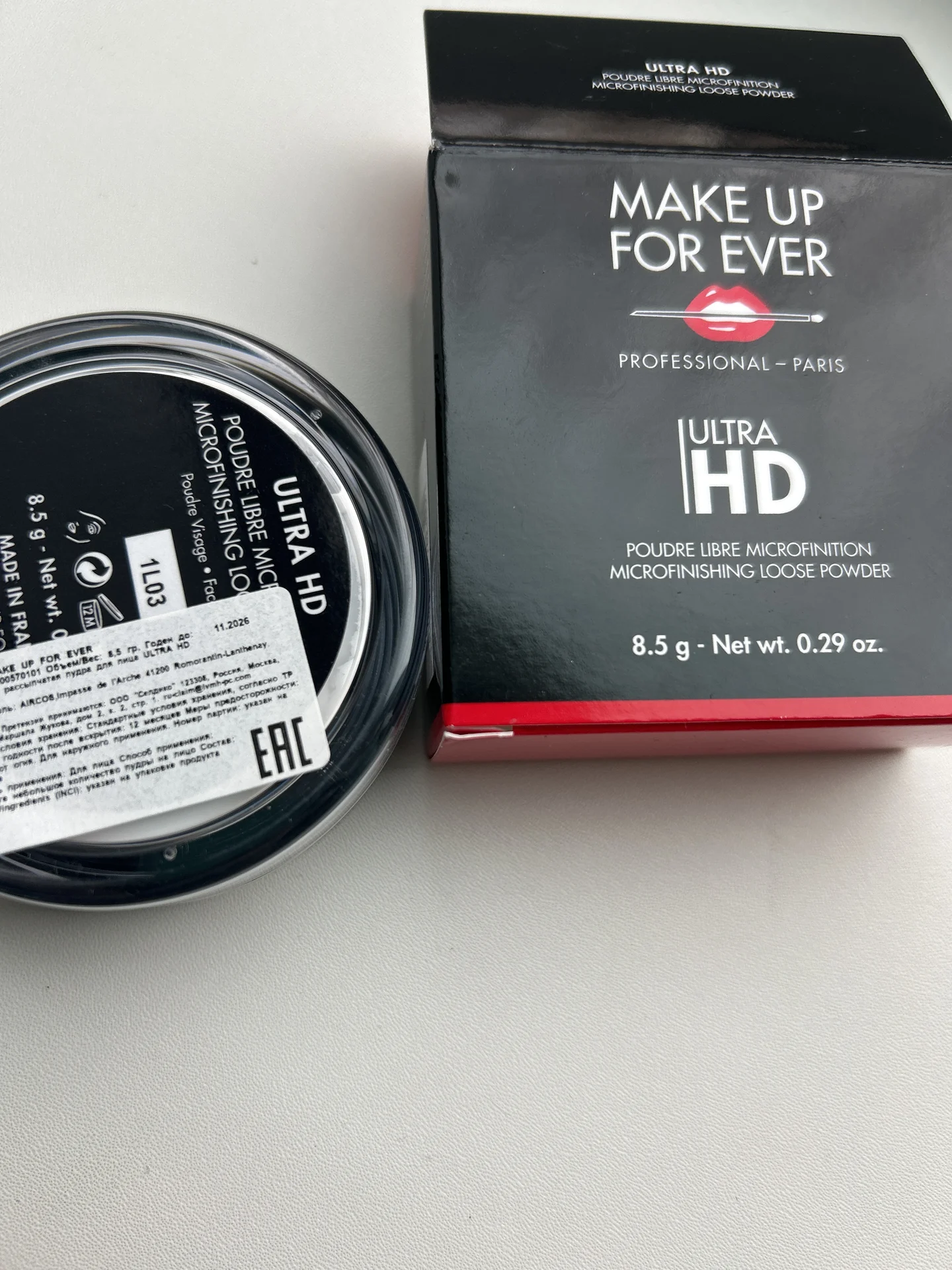 Рассыпчатая пудра Make up for ever - миниатюра 3