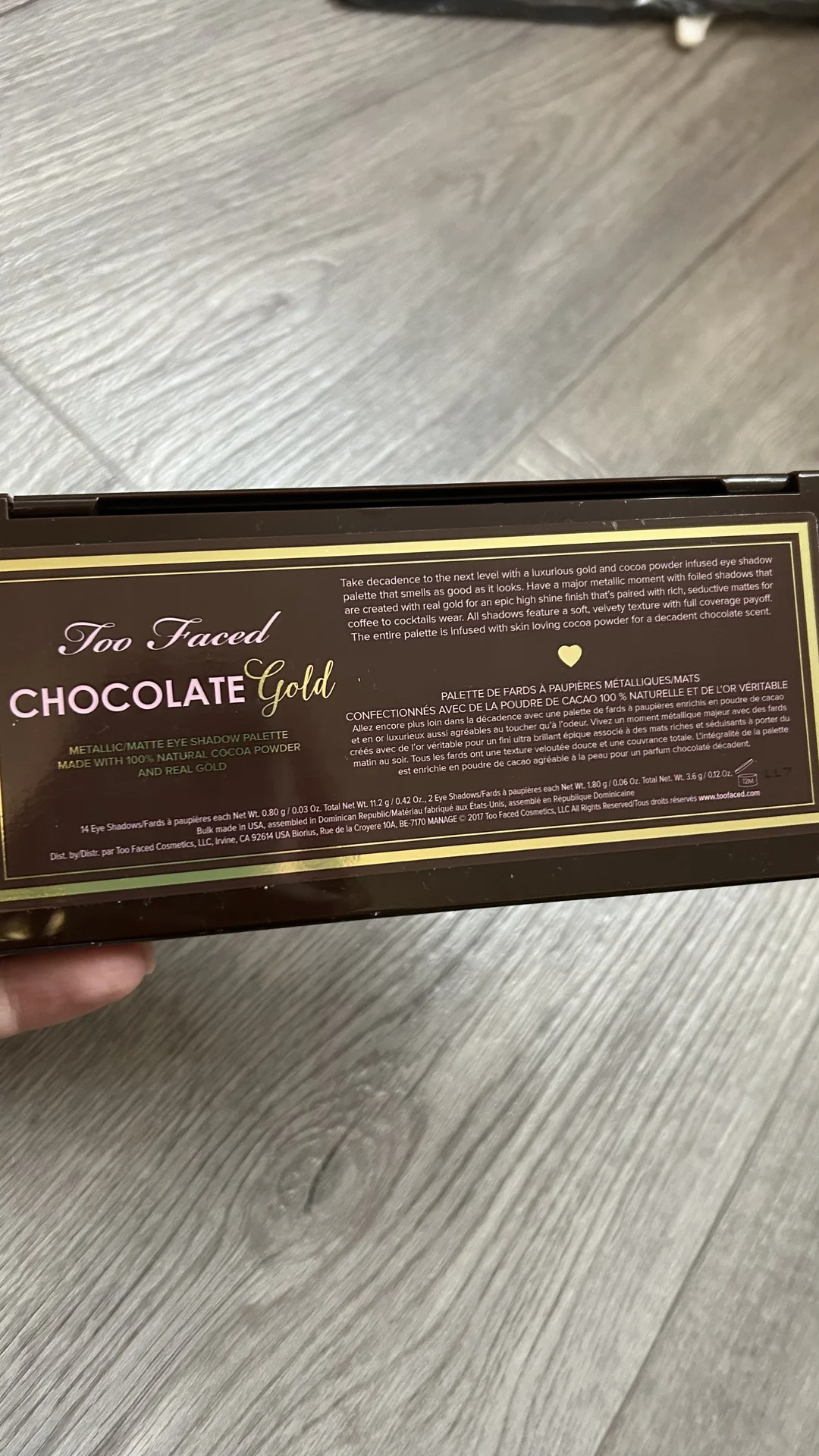 Палетка теней Too faced - миниатюра 3