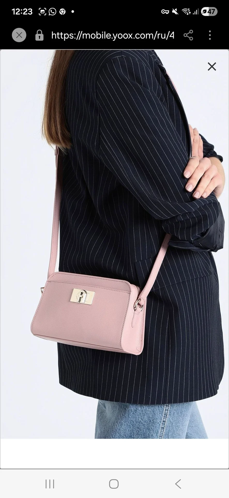 Сумка furla оригинал новая натуральная кожа - миниатюра 5