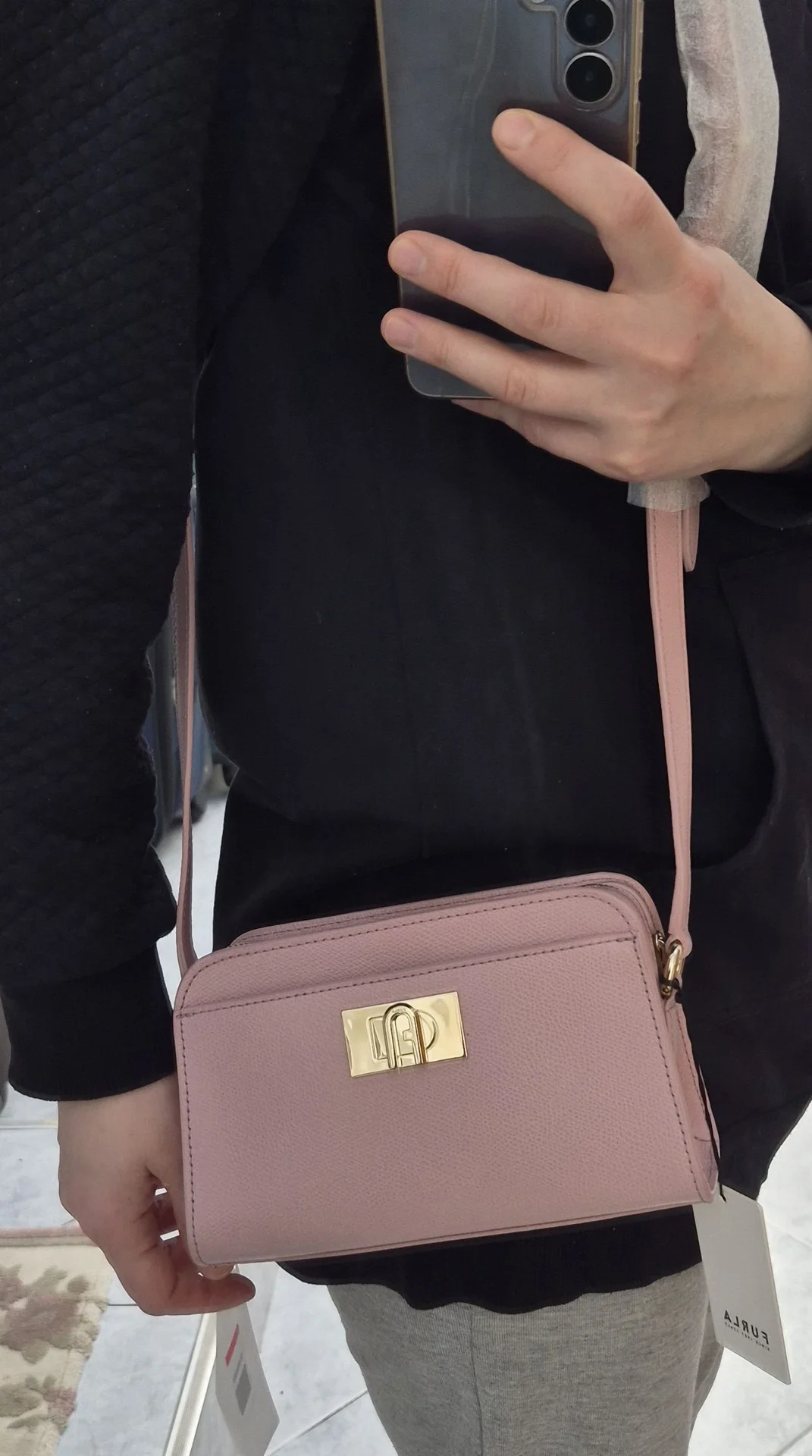Сумка furla новая натуральная кожа оригинал - миниатюра 2