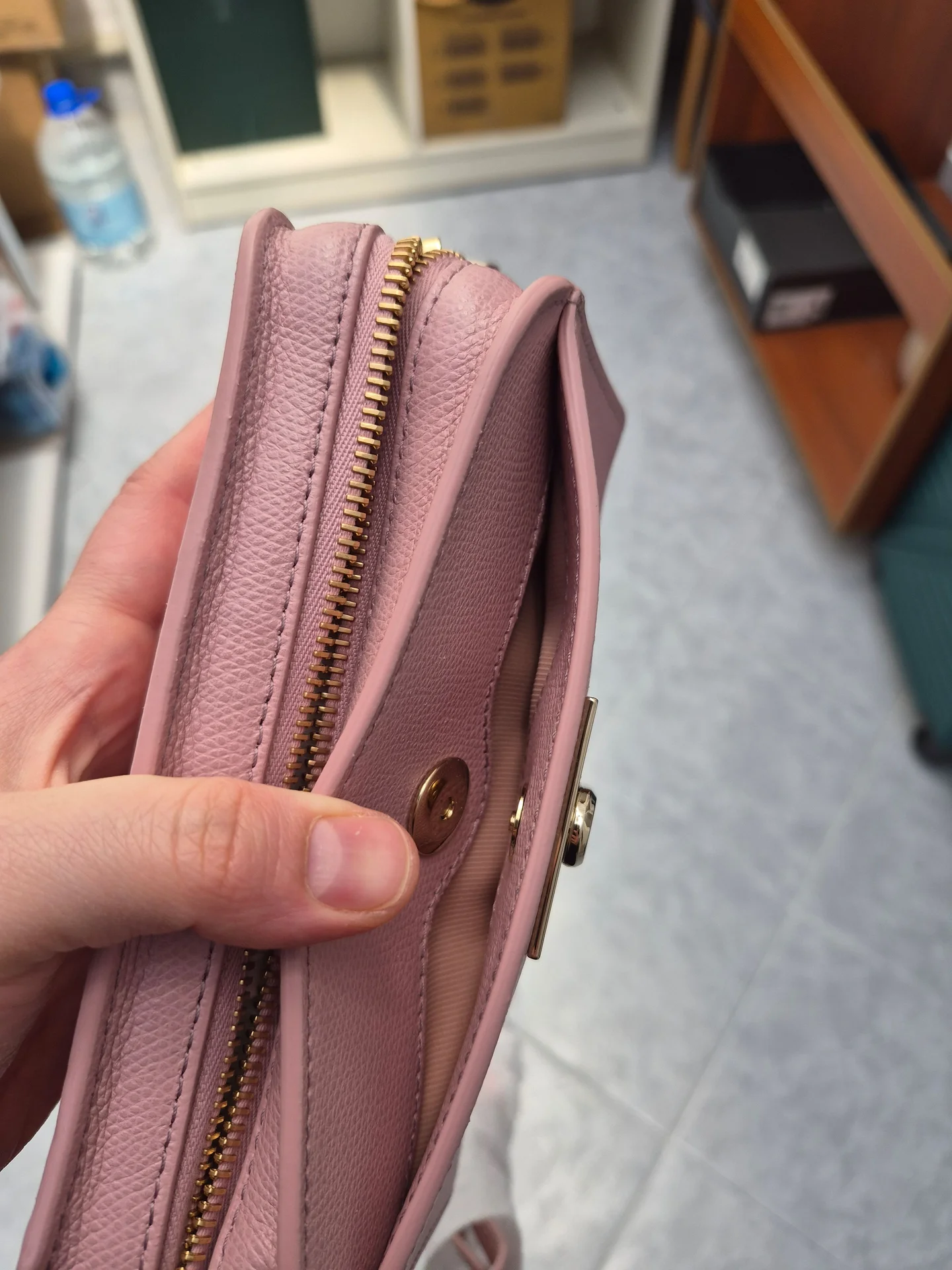 Сумка furla новая натуральная кожа оригинал - миниатюра 5
