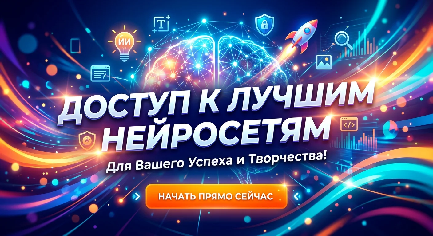 Доступ к лучшим нейросетям - изображение 1