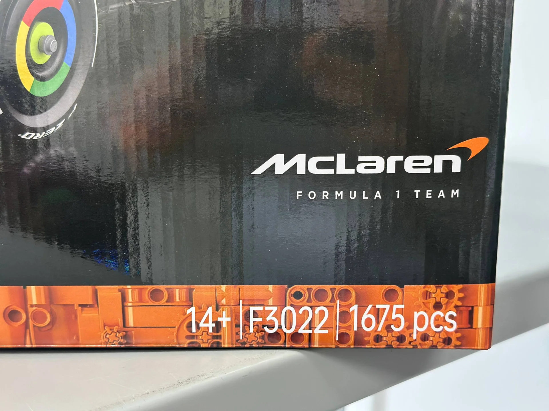 Конструктор аналог lego Mclaren MCL39 болид F1 - миниатюра 3