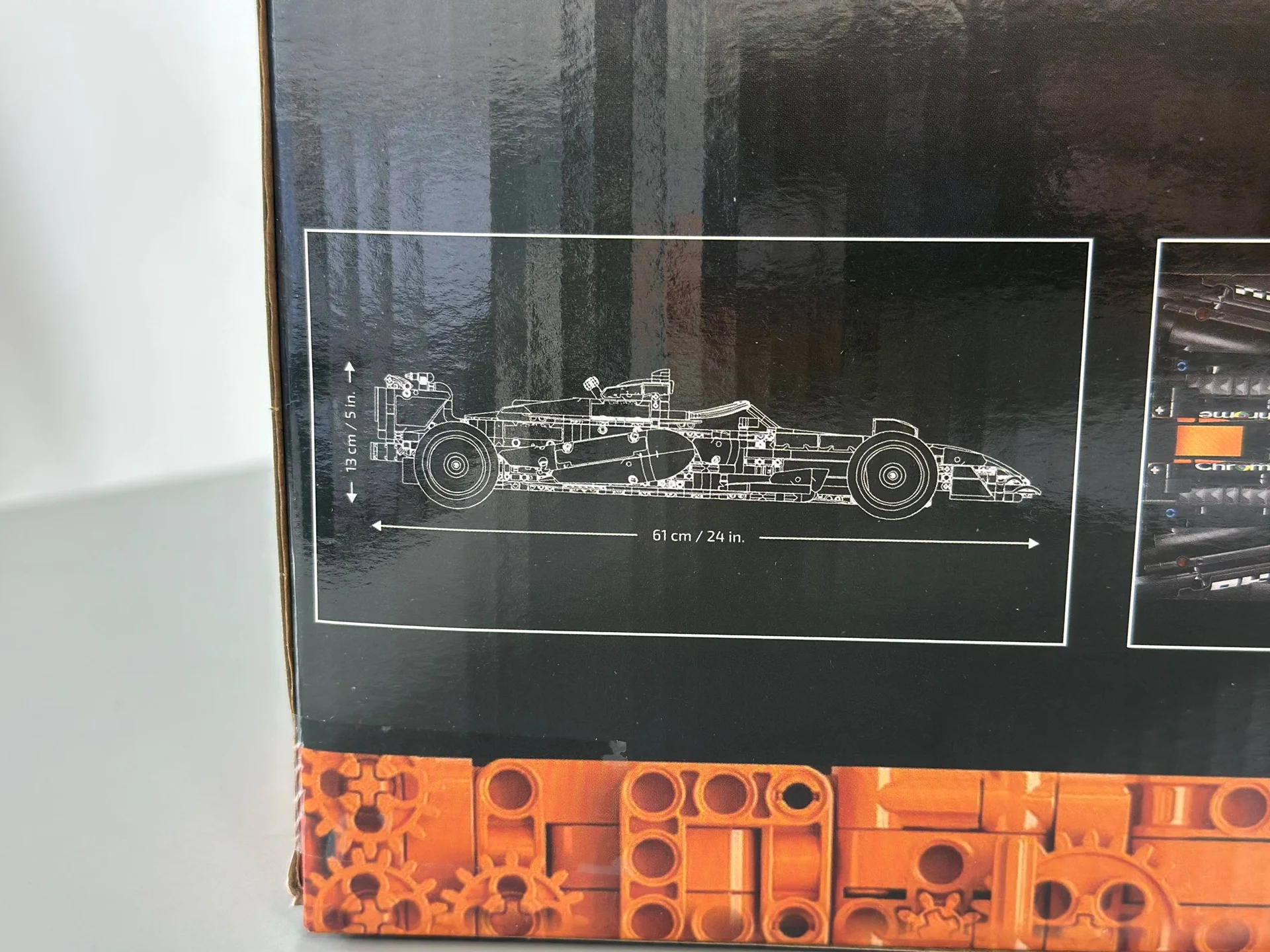Конструктор аналог lego Mclaren MCL39 болид F1 - миниатюра 4
