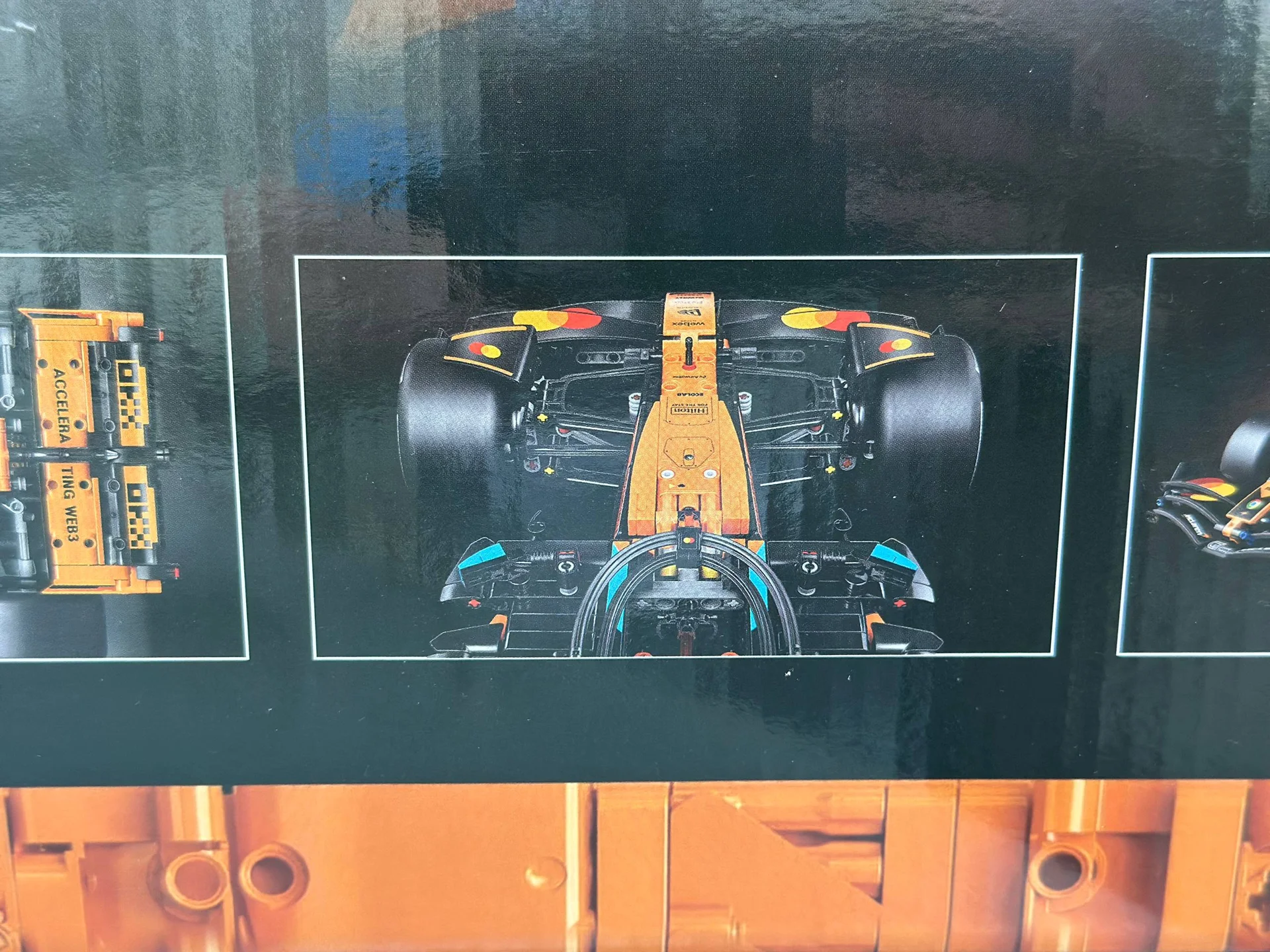 Конструктор аналог lego Mclaren MCL39 болид F1 - миниатюра 6