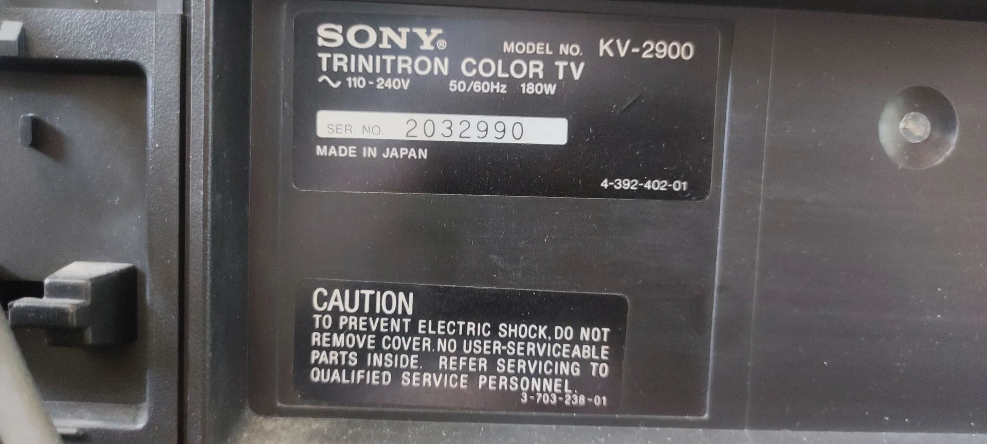 Телевизор Sony KV-2900 - миниатюра 4