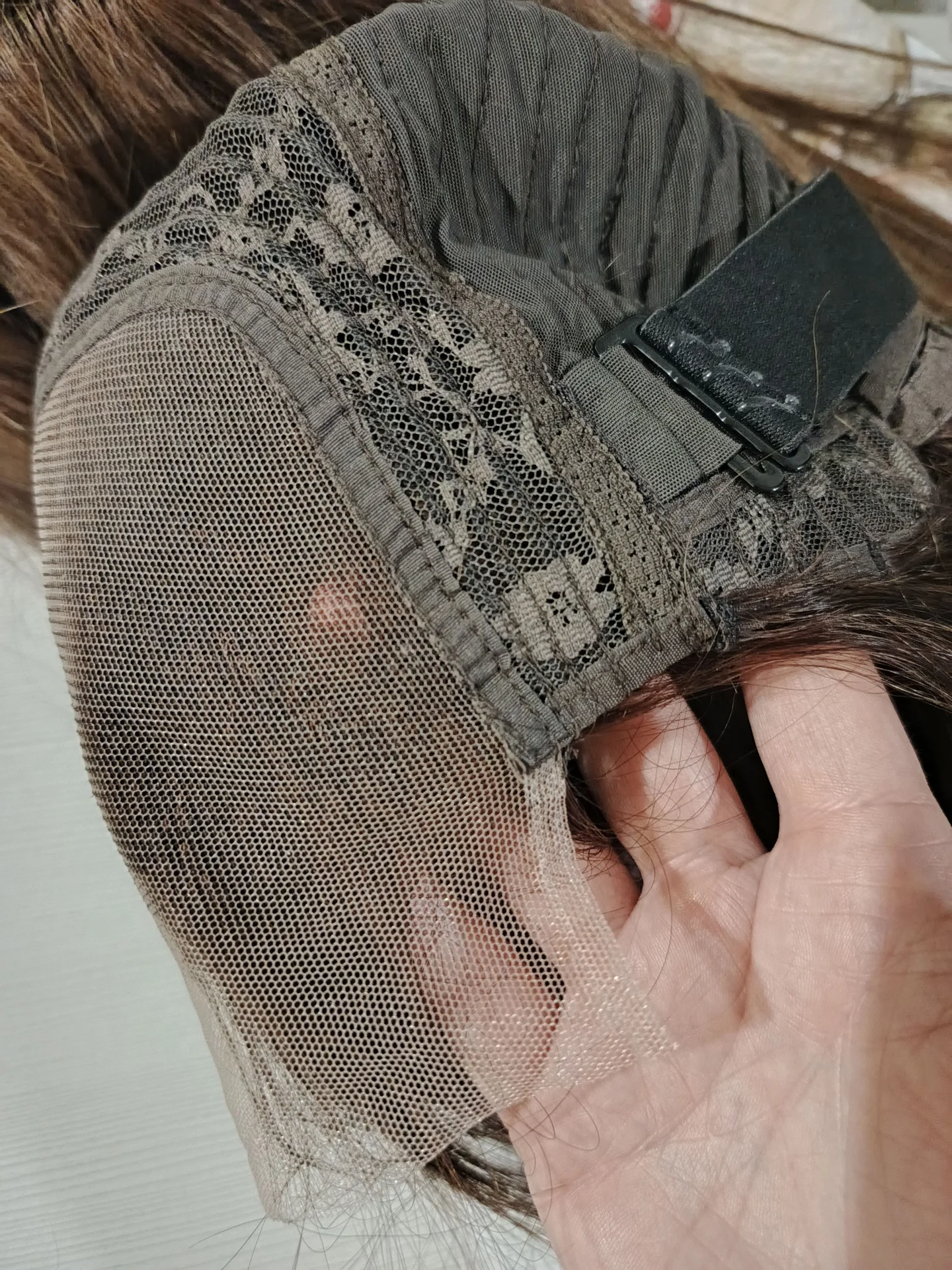 Парик из натуральных волос 40 см - миниатюра 3