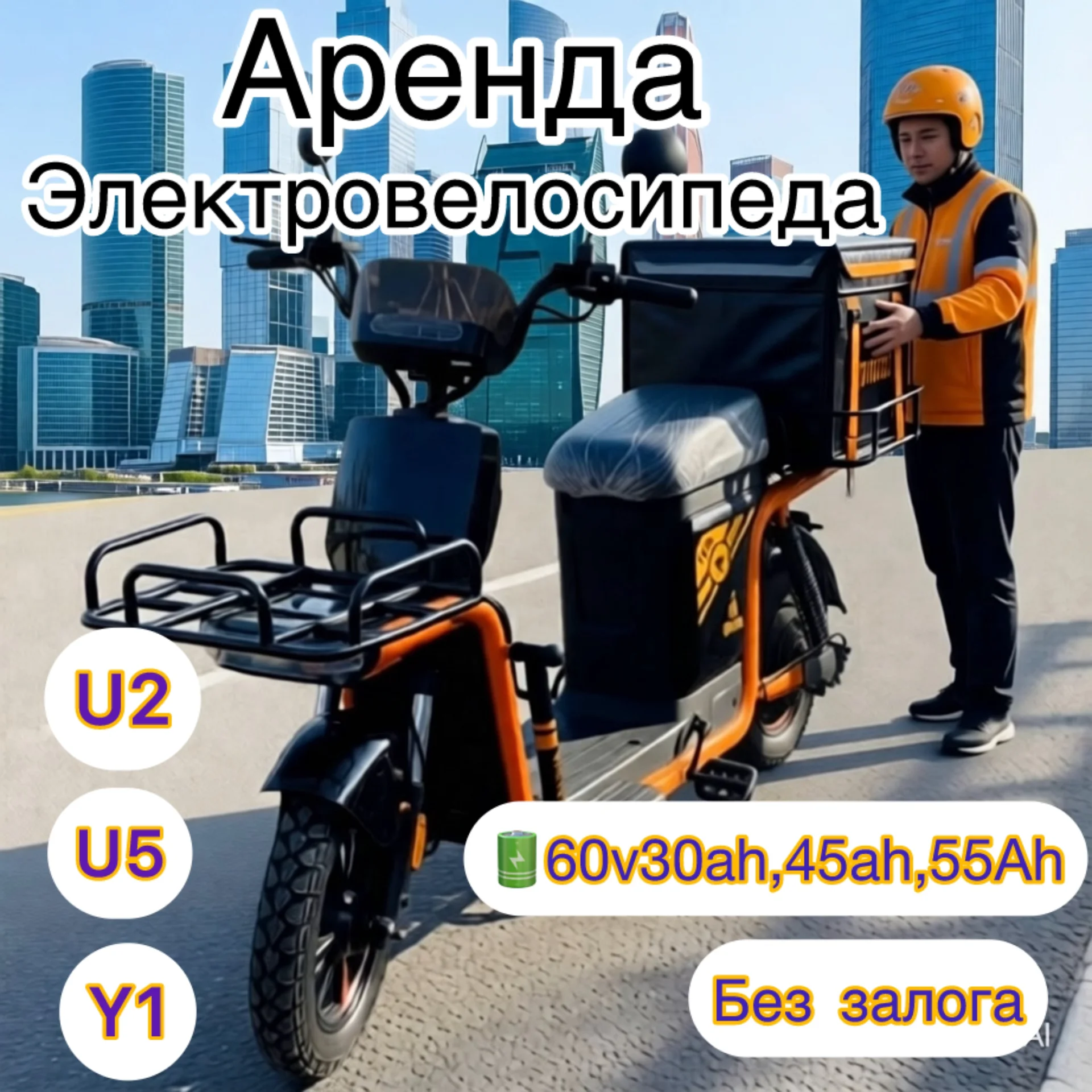 Аренда электровелосипеда без залога - изображение 1
