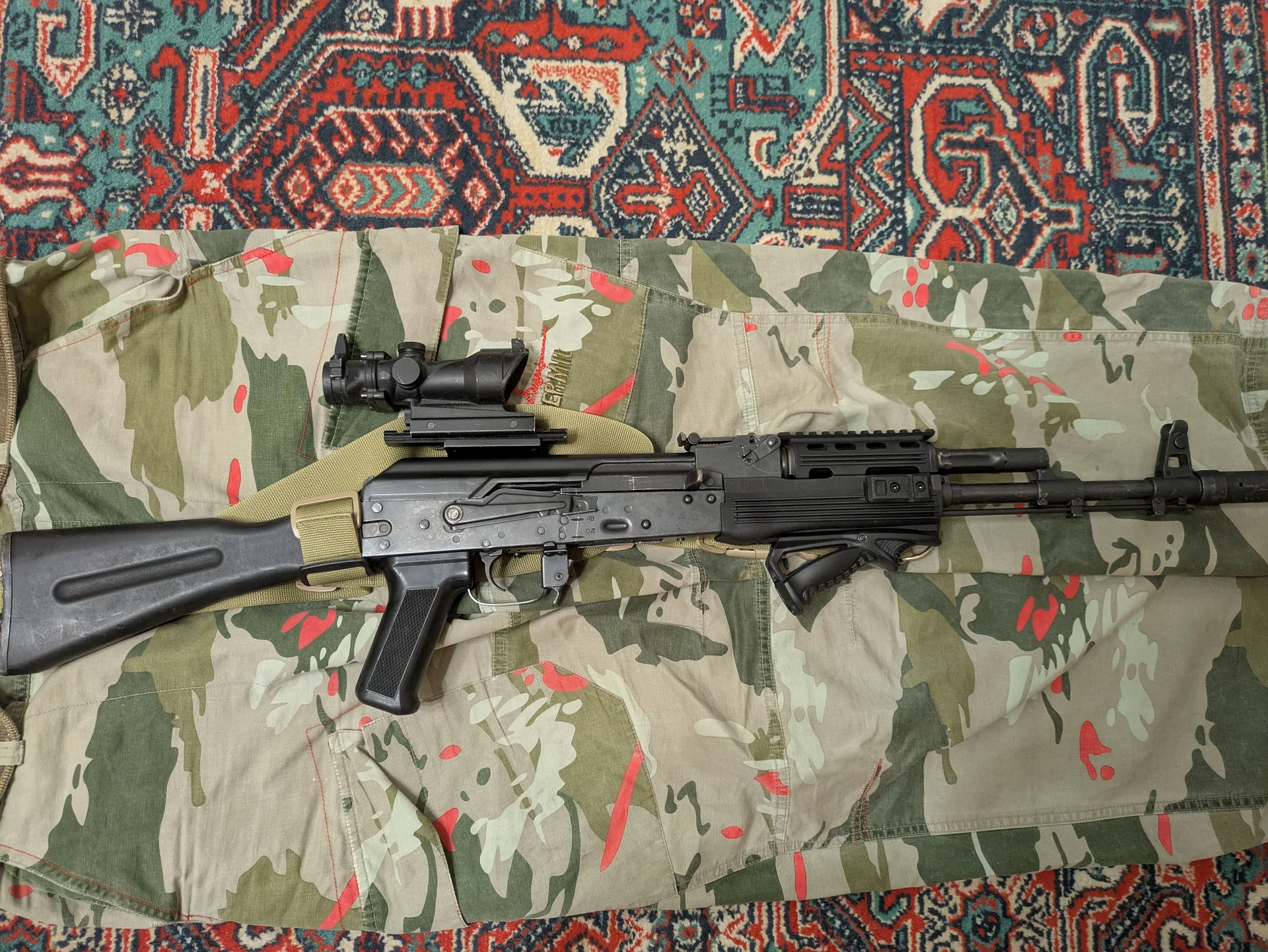 Страйкбольный привод АК-74М E&L - изображение 1
