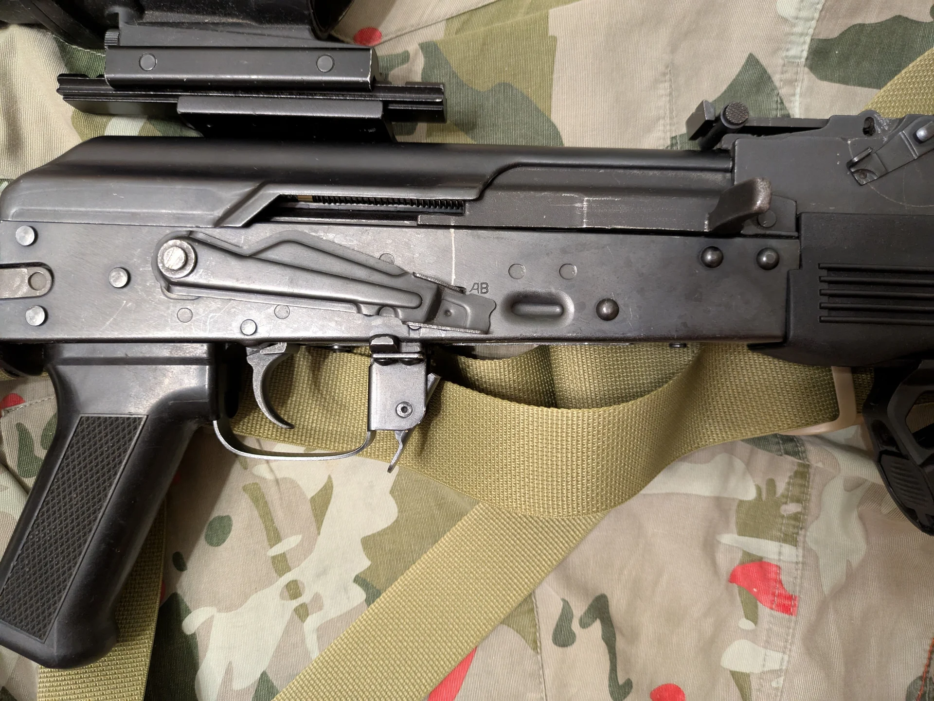 Страйкбольный привод АК-74М E&L - миниатюра 3