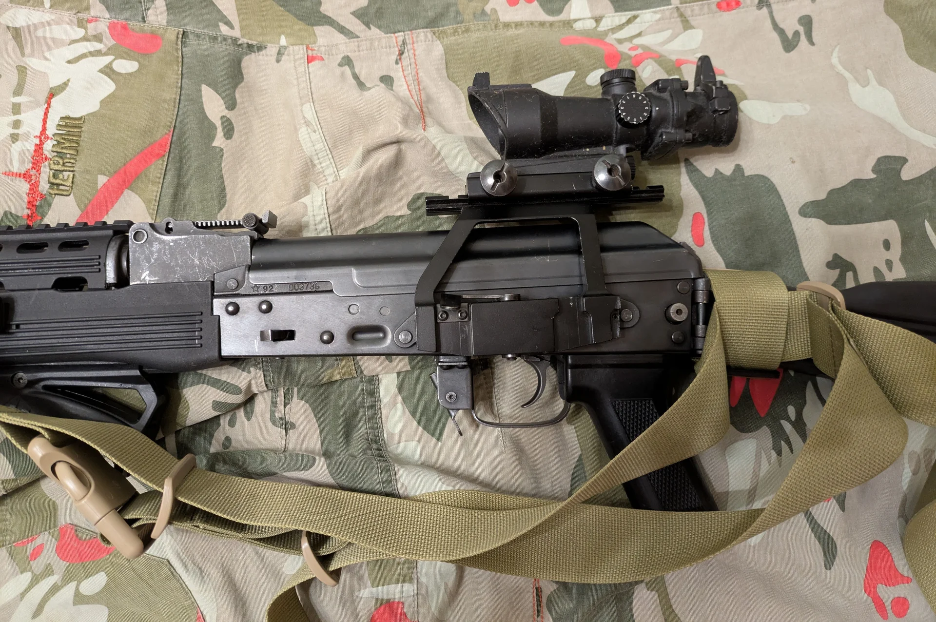 Страйкбольный привод АК-74М E&L - миниатюра 4