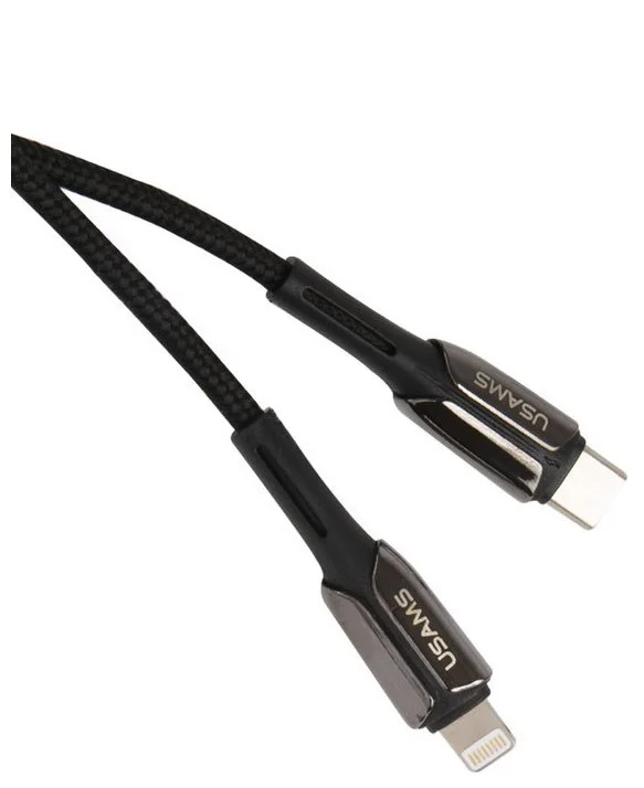 Кабель для Apple USB-C - Lightning Usams Zync Alloy SJ401 PD 1.2 м (в ассорт.) - миниатюра 3