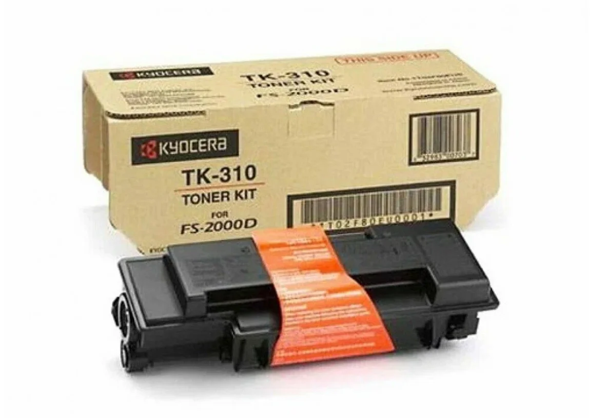 Картридж KYOCERA TK-310 FS-2000D FS-3900DN FS-4000DN, 10 л, 12 тыс. стр., черный - изображение 1