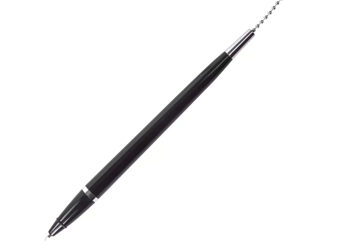 Ручка шариковая Brauberg Стенд-Пен Блэк1 140889, синяя, 1 мм, 1 шт. - миниатюра 2