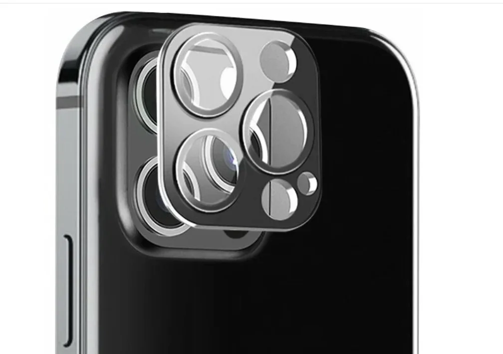 Защитное стекло на заднюю камеру для iPhone 12 Mini 5.4" - миниатюра 4