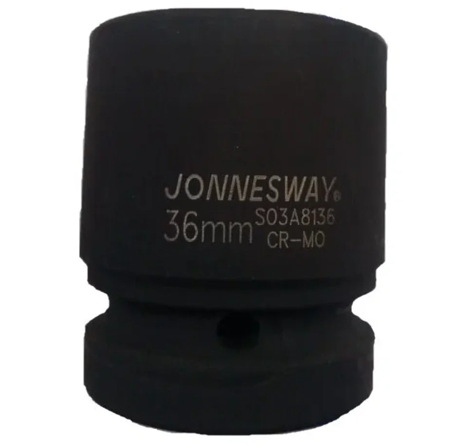 Торцевая головка JONNESWAY S03A8136, 6-гранная, хромомолибденовая, 36 мм - миниатюра 3