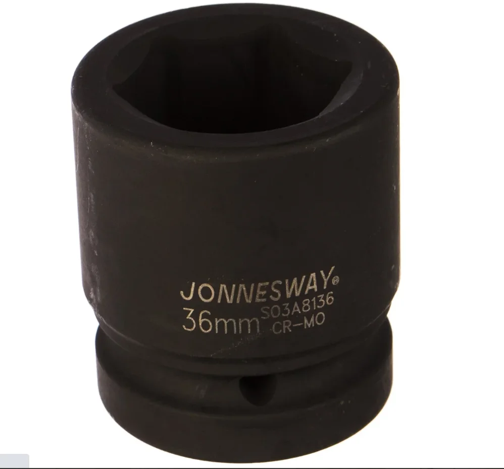 Торцевая головка JONNESWAY S03A8136, 6-гранная, хромомолибденовая, 36 мм - миниатюра 4