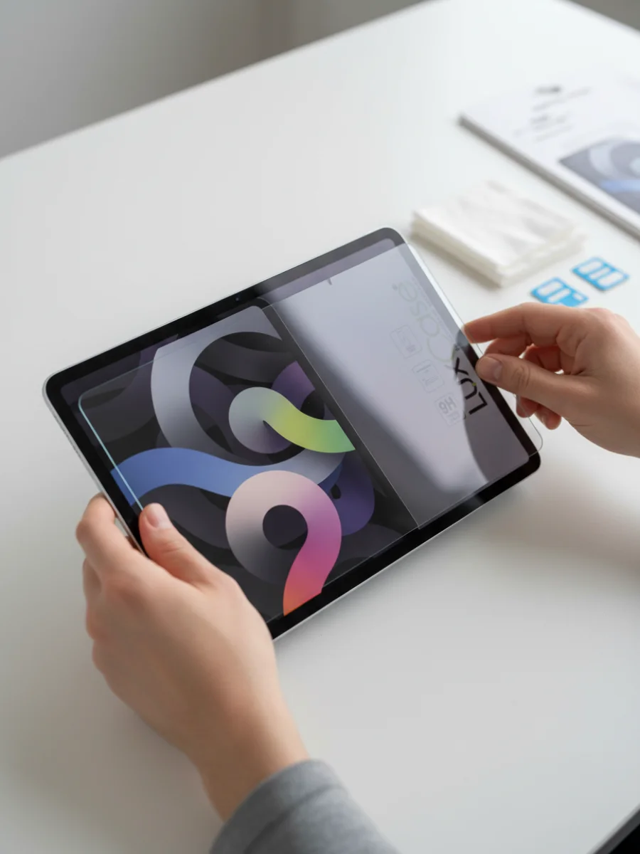 Защитное стекло LuxCase для Apple iPad Air 2020 10.9" для Apple iPad Air 10.9 (2020) - миниатюра 4