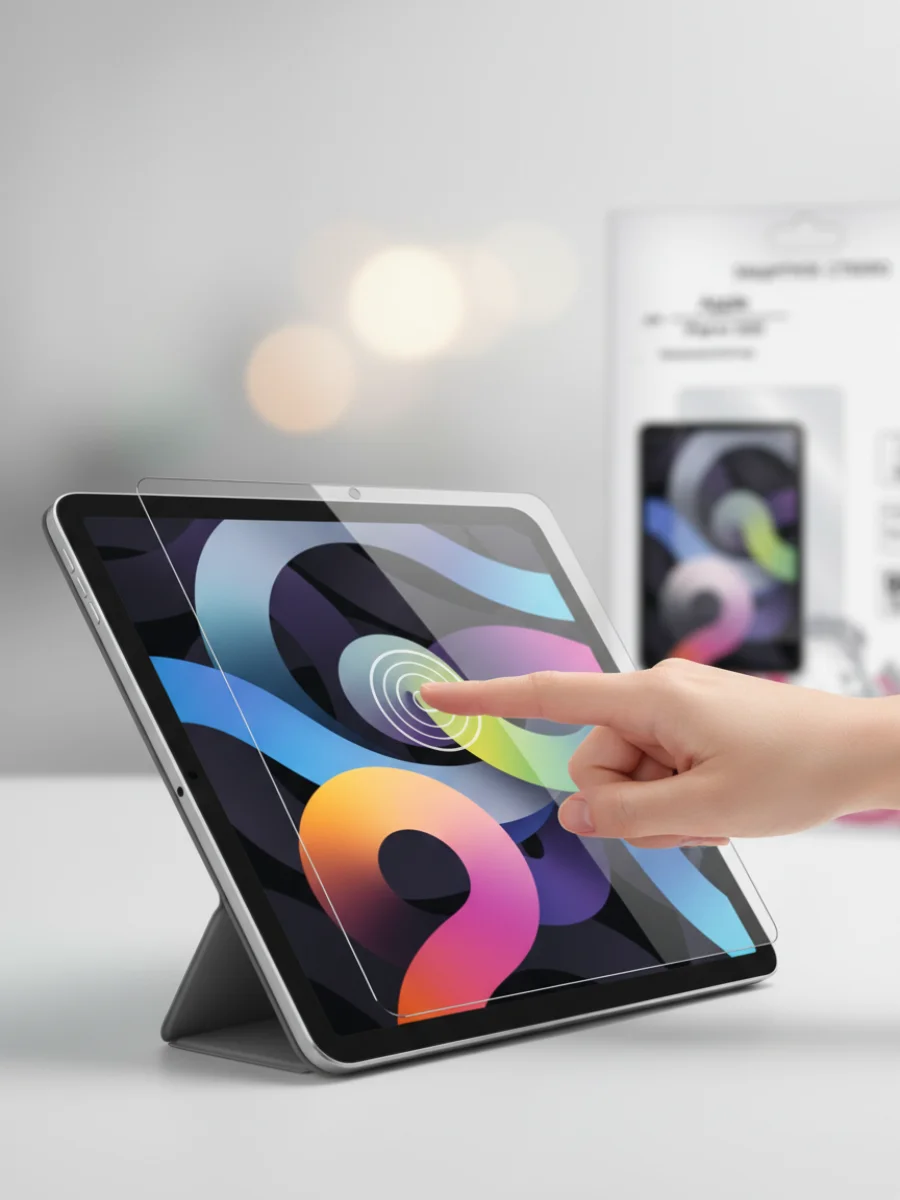 Защитное стекло LuxCase для Apple iPad Air 2020 10.9" для Apple iPad Air 10.9 (2020) - миниатюра 5