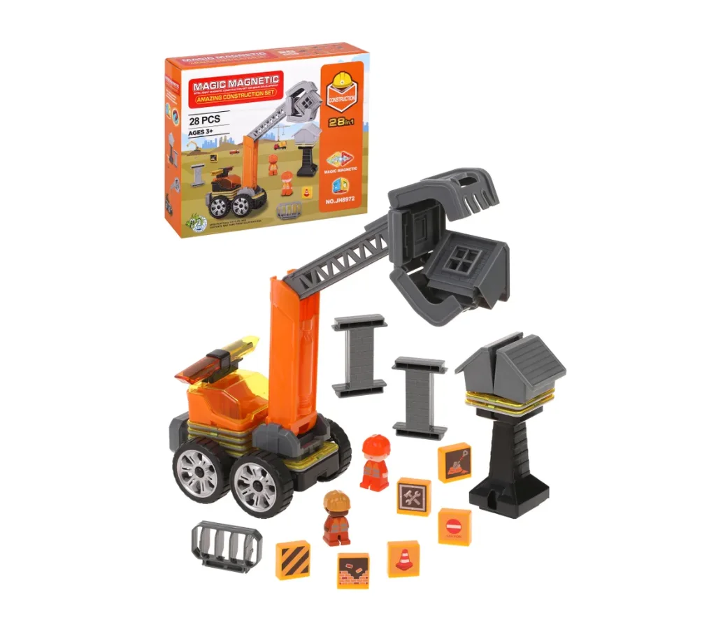 Конструктор Наша Игрушка Magic Magnetic JH8972, магнитный, 28 элементов, от 3 до 6 лет - изображение 1