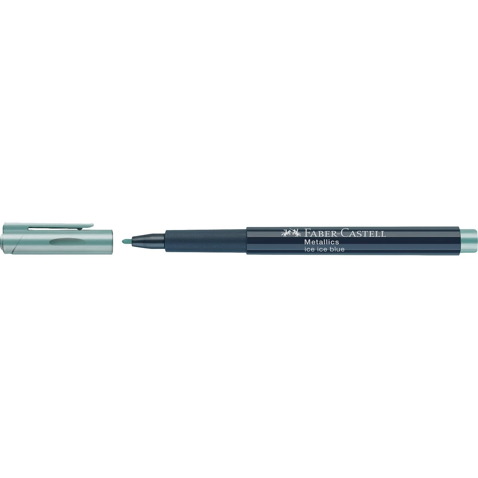Маркер для декорирования Faber-Castell Metallics (1.5мм, синий металлик) 2 шт. (160792) - миниатюра 3