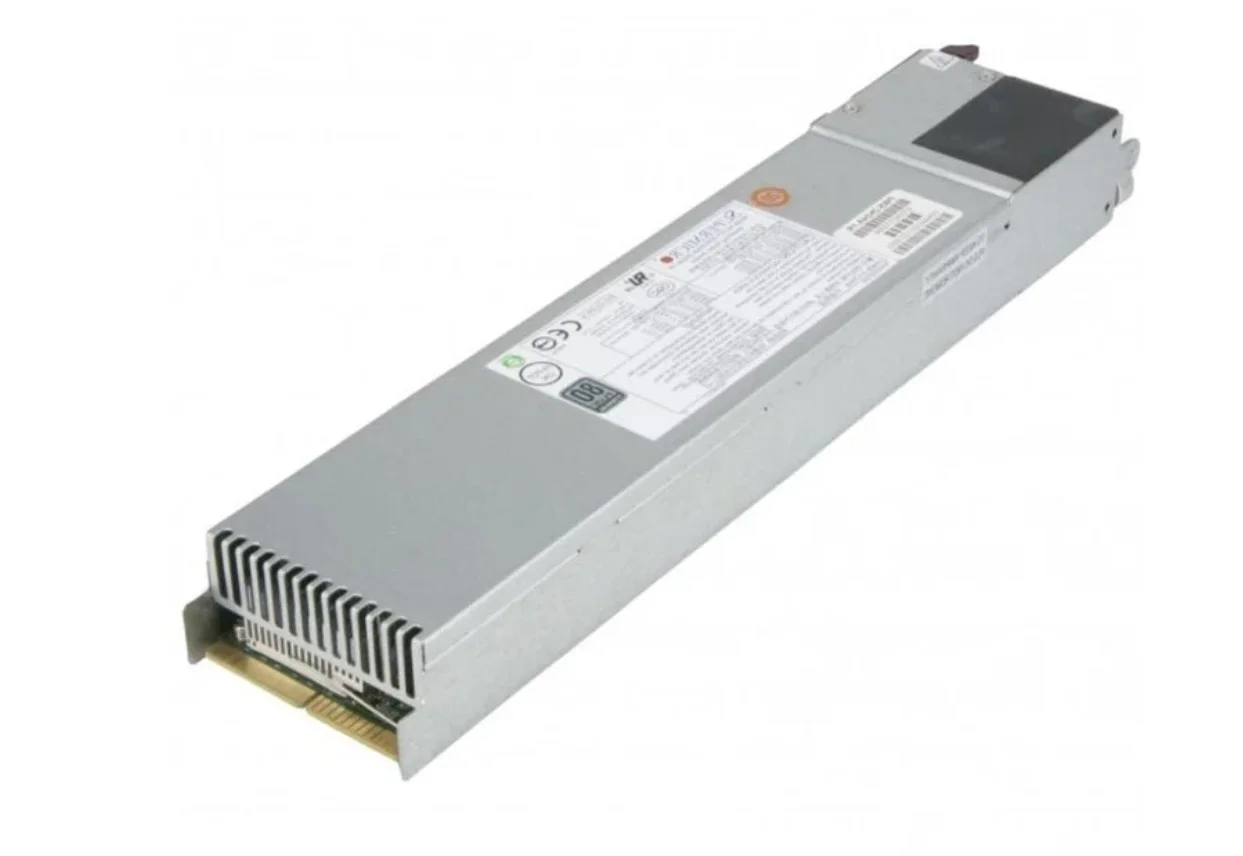 Блок питания SuperMicro PWS-1K66P-1R, 1600Вт, 80PLUS Platinum, OEM - миниатюра 2