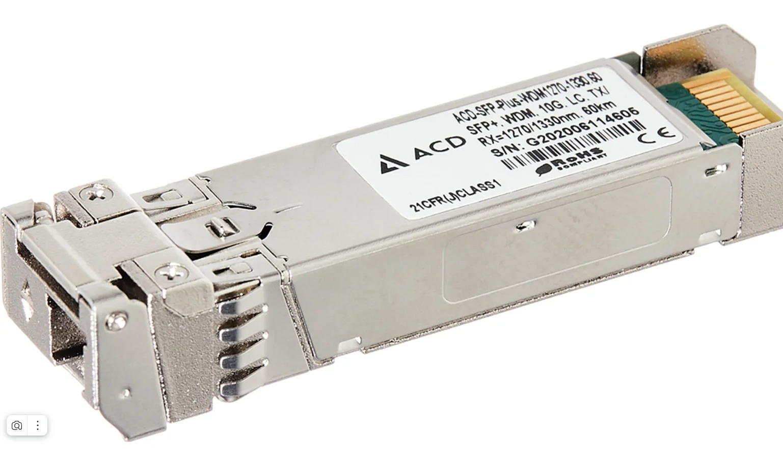 SFP+ трансивер ACD ACD-SFP-Plus-WDM1270-1330.60 - миниатюра 3