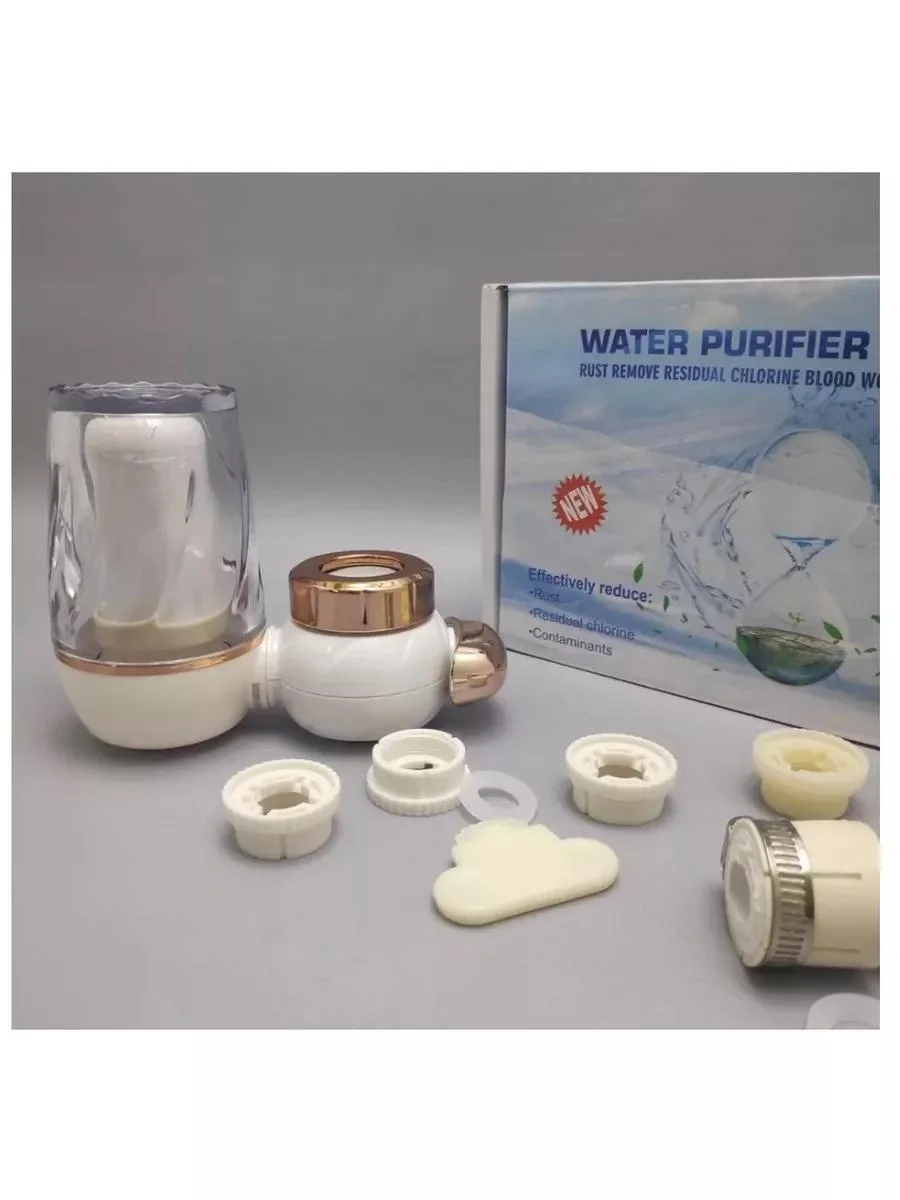 Фильтр для воды Water Purifier, керамический картридж, подключение к крану, умягчение - миниатюра 6