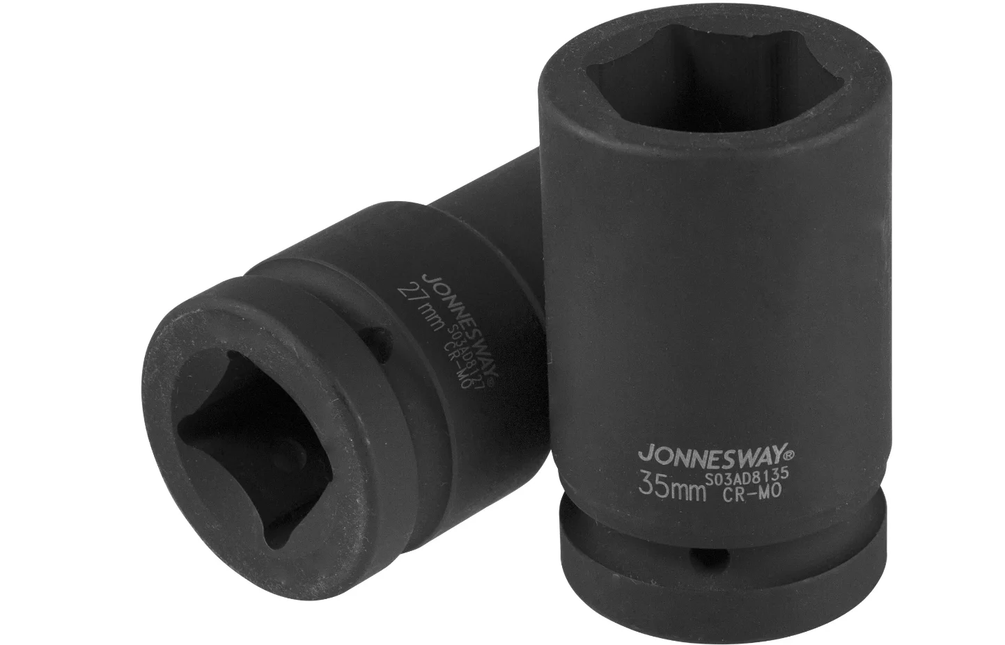 Головка торцевая JONNESWAY S03AD8135, ударная, глубокая, 1", 35мм - изображение 1