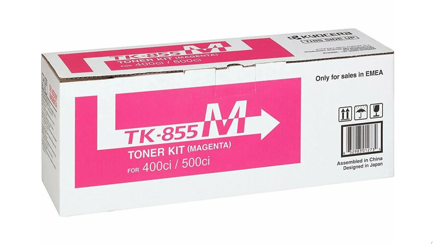 Картридж Kyocera TK-855M, для лазерных принтеров, 1T02H7BEU0, 1 шт - миниатюра 2