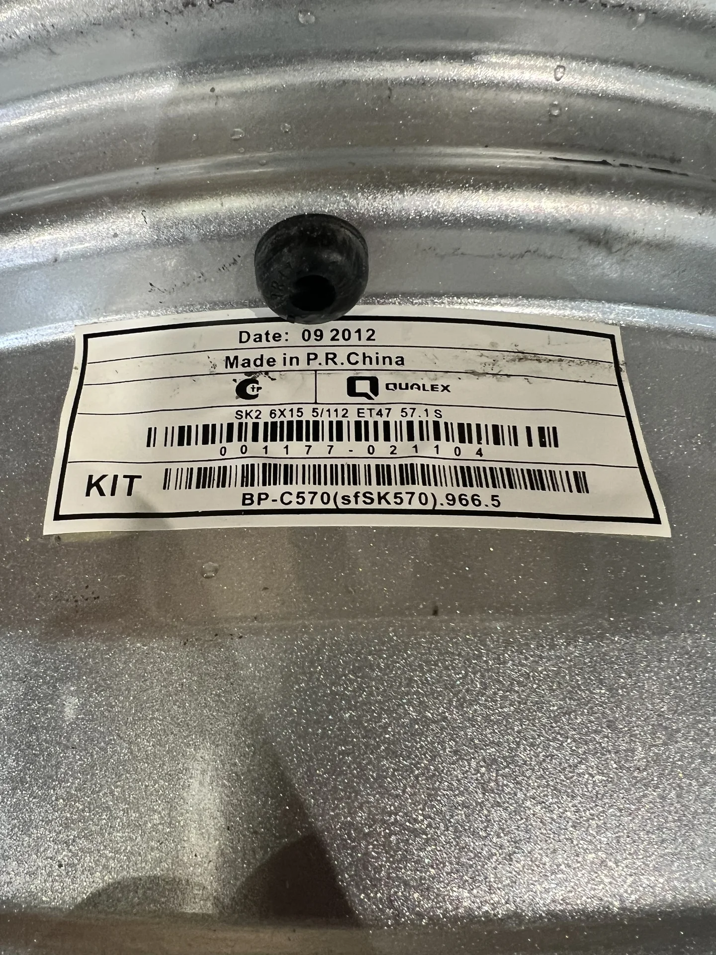 Литые диски Replay SK2 6×R15 5×112 - миниатюра 5