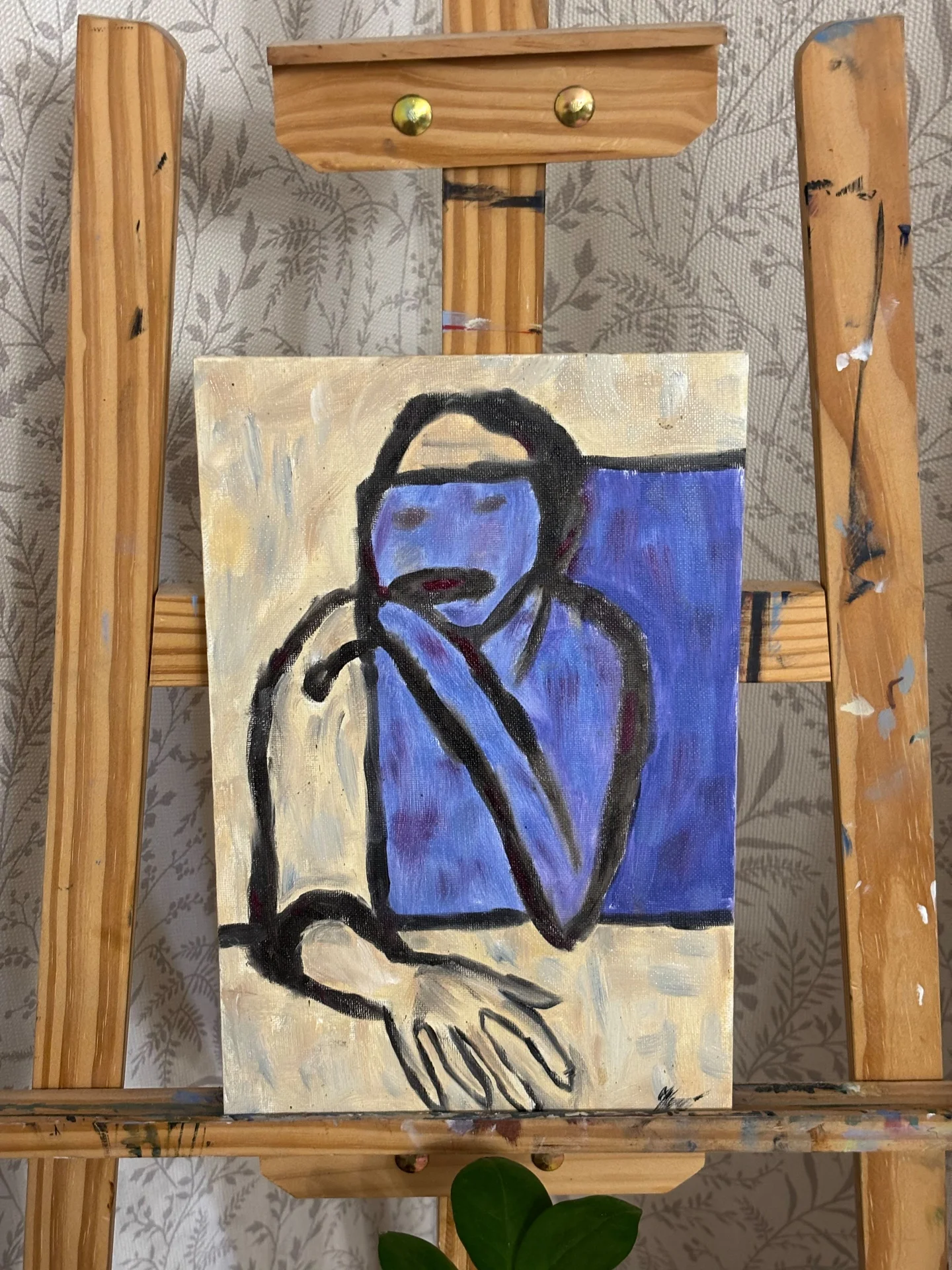 Картина "Утро после похмелья" 20×30 - изображение 1