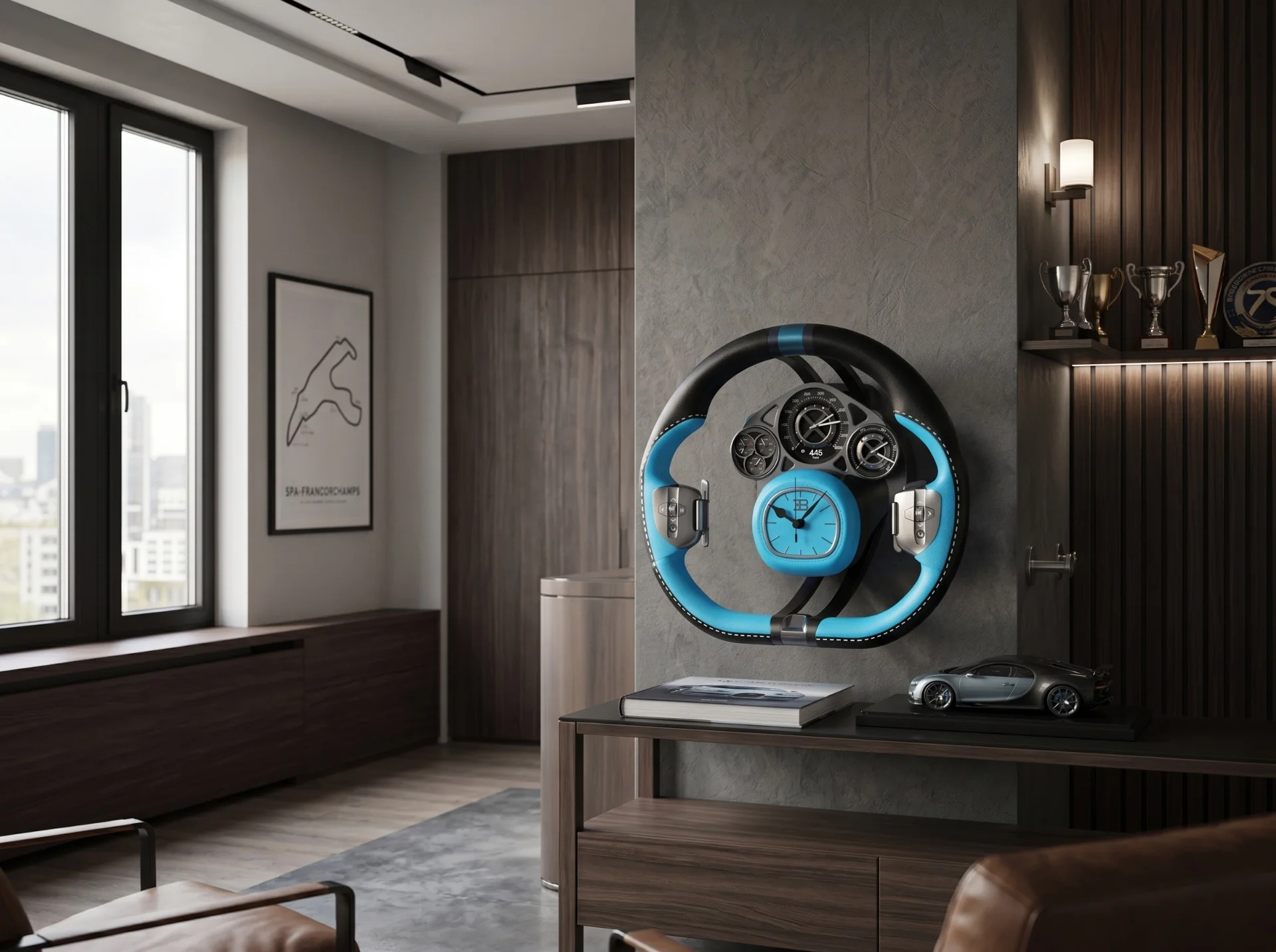 Часы настенные/настольные Руль Bugatti Tourbillon - изображение 1