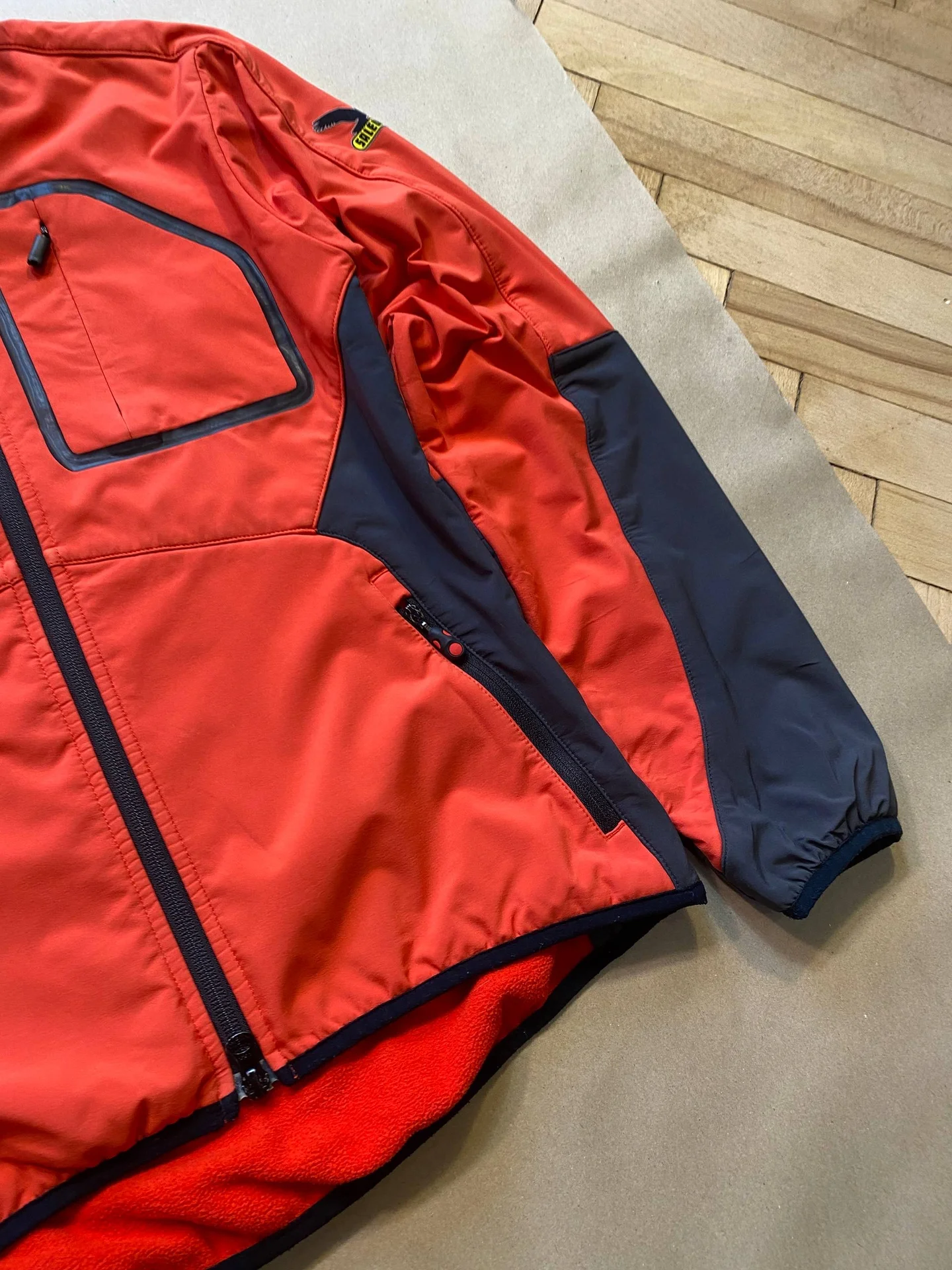 Софтшел Salewa vintage с капюшоном - миниатюра 5