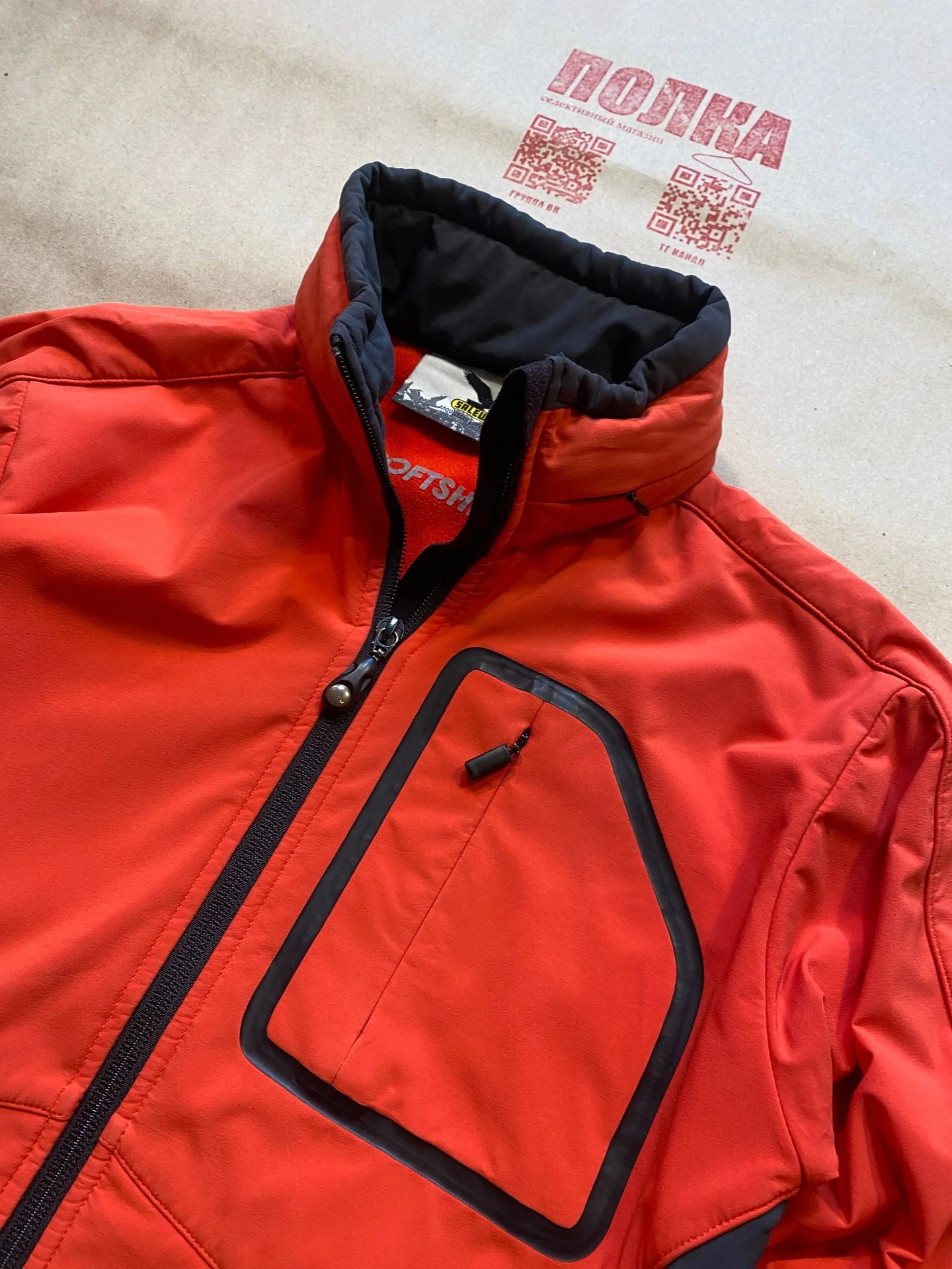 Софтшел Salewa vintage с капюшоном - миниатюра 10