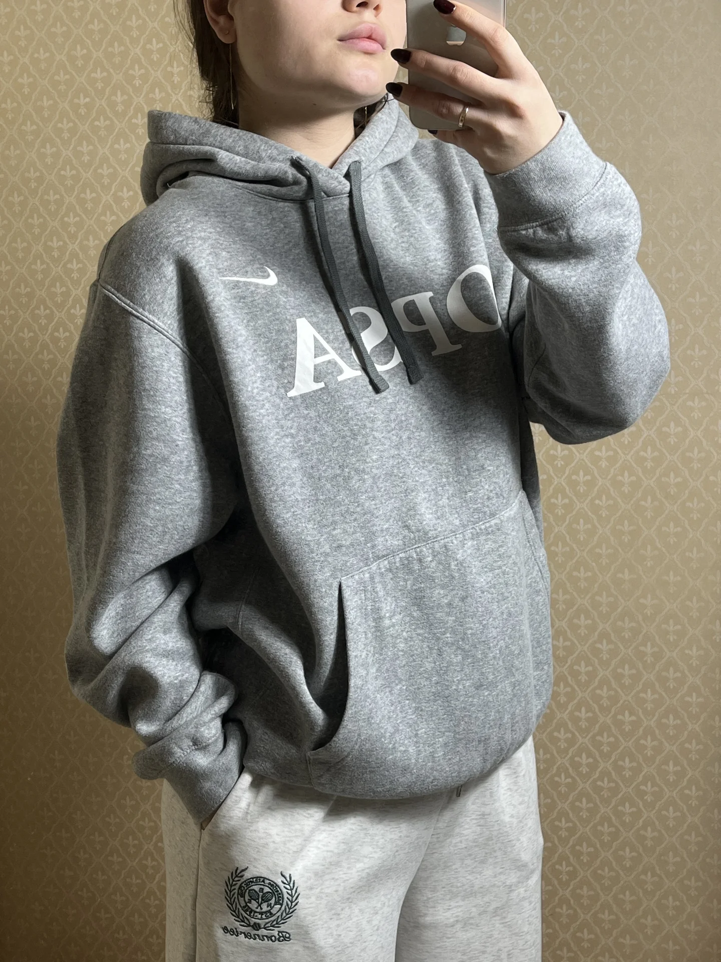 Толстовка худи Nike OPSA vintage - миниатюра 3