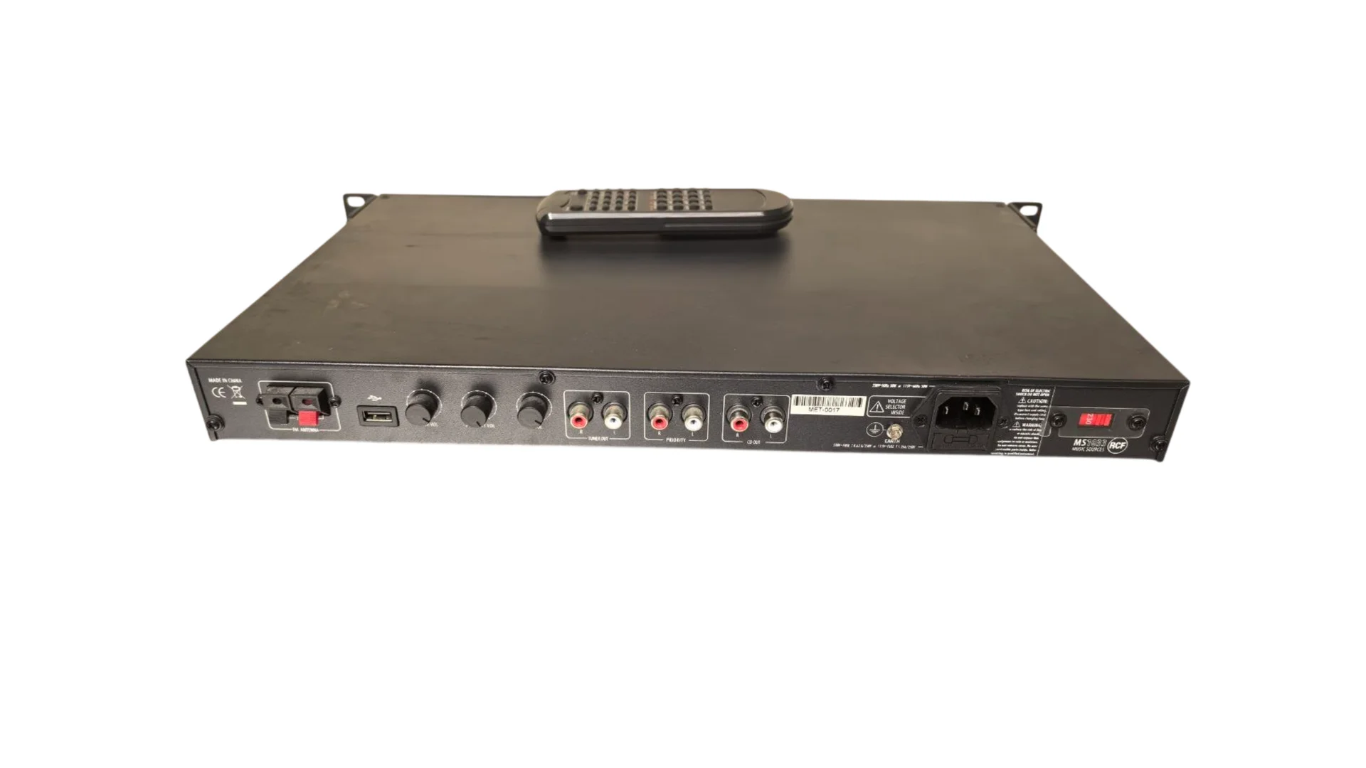 Аудиопроигрыватель RCF MS 1033 - миниатюра 3