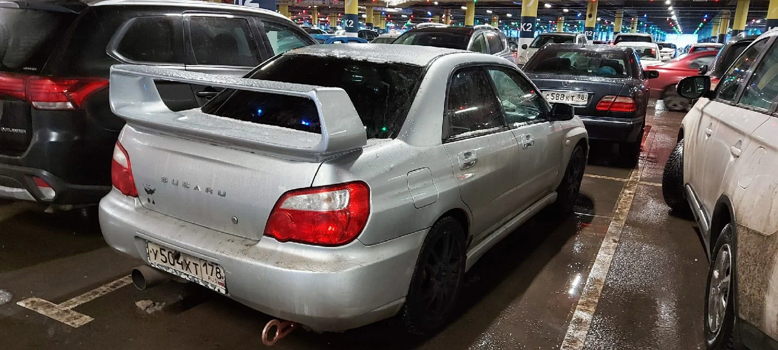 Спойлер Subaru WRX/STI 2000/2007 - миниатюра 5