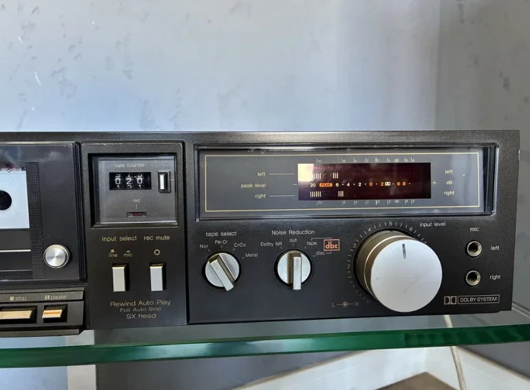 Дека кассетная, магнитофон Technics - миниатюра 3