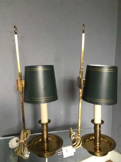 Лампы настольные, винтажные 1960-х годов. Made in Denmark - миниатюра 2