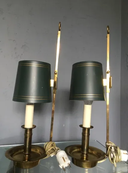 Лампы настольные, винтажные 1960-х годов. Made in Denmark - миниатюра 3