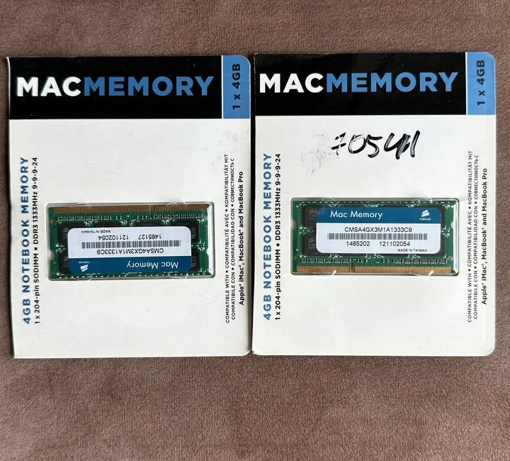 Оперативная память Corsair DDR3 4гб 1333мгц (x2 - 8Gb) - изображение 1