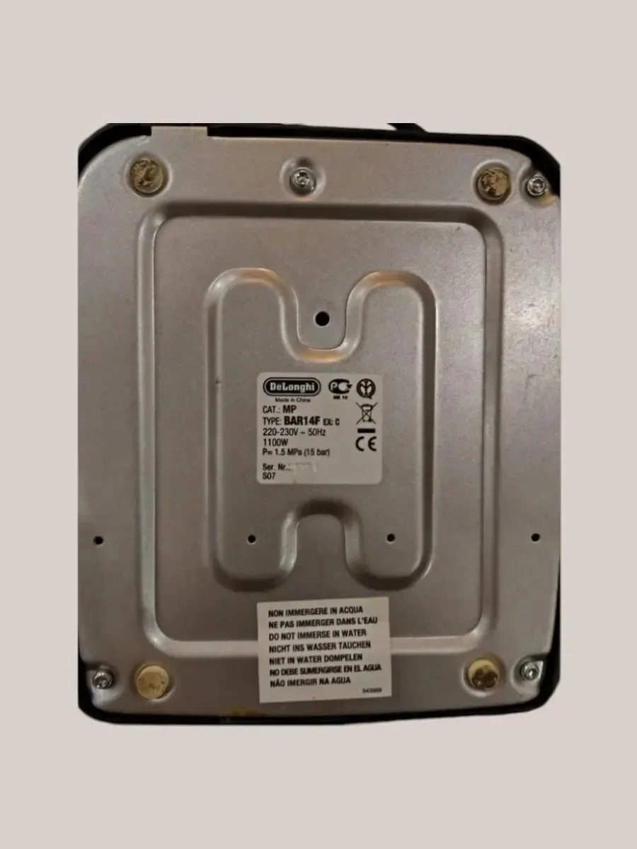 Кофеварка рожковая Delonghi BAR14F - миниатюра 7