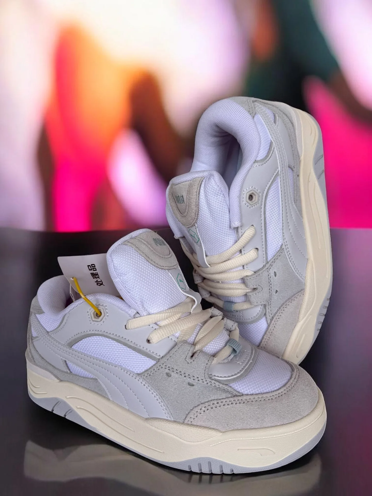 Кроссовки Puma Chunky Sneakers Lilac Grey - изображение 1