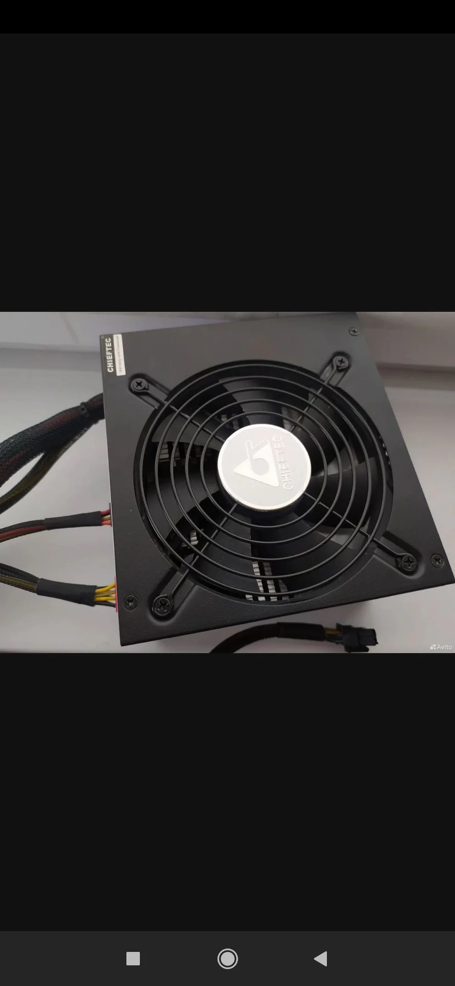 Блок питания для ПК Chieftec 750w - миниатюра 4