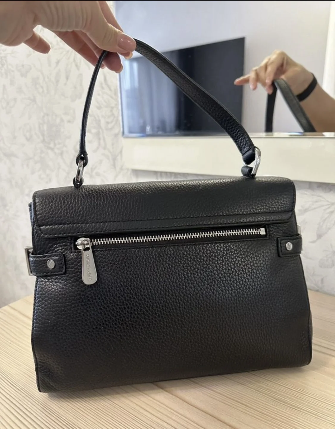 Сумка Michael kors tribeca кожа оригинал - миниатюра 4